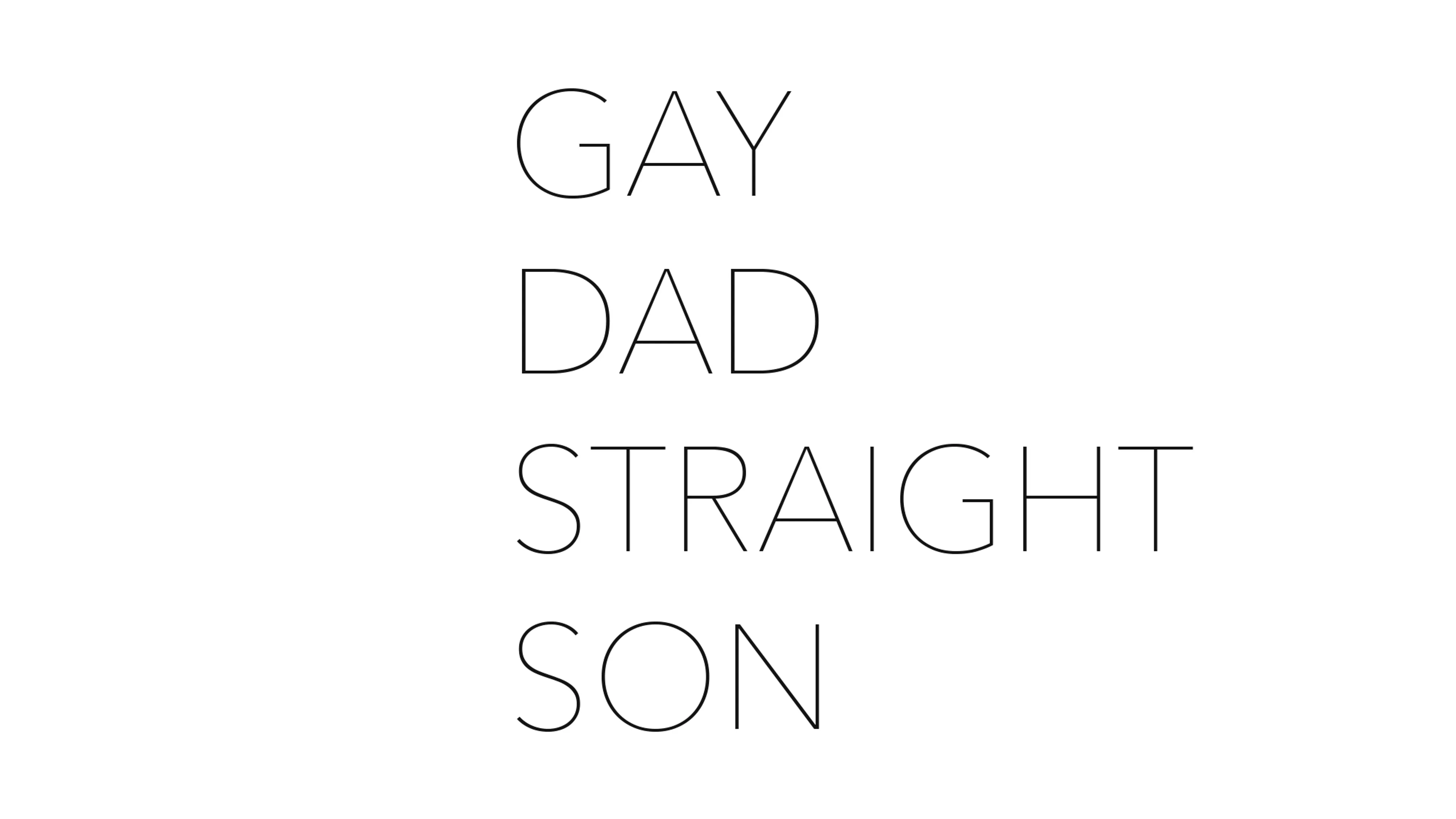 Gay Dad, Straight Son poster